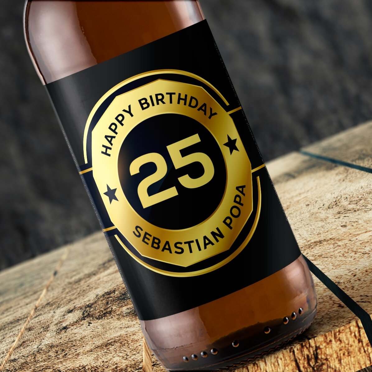 Bier mit individueller Beschriftung – Birthday Beer