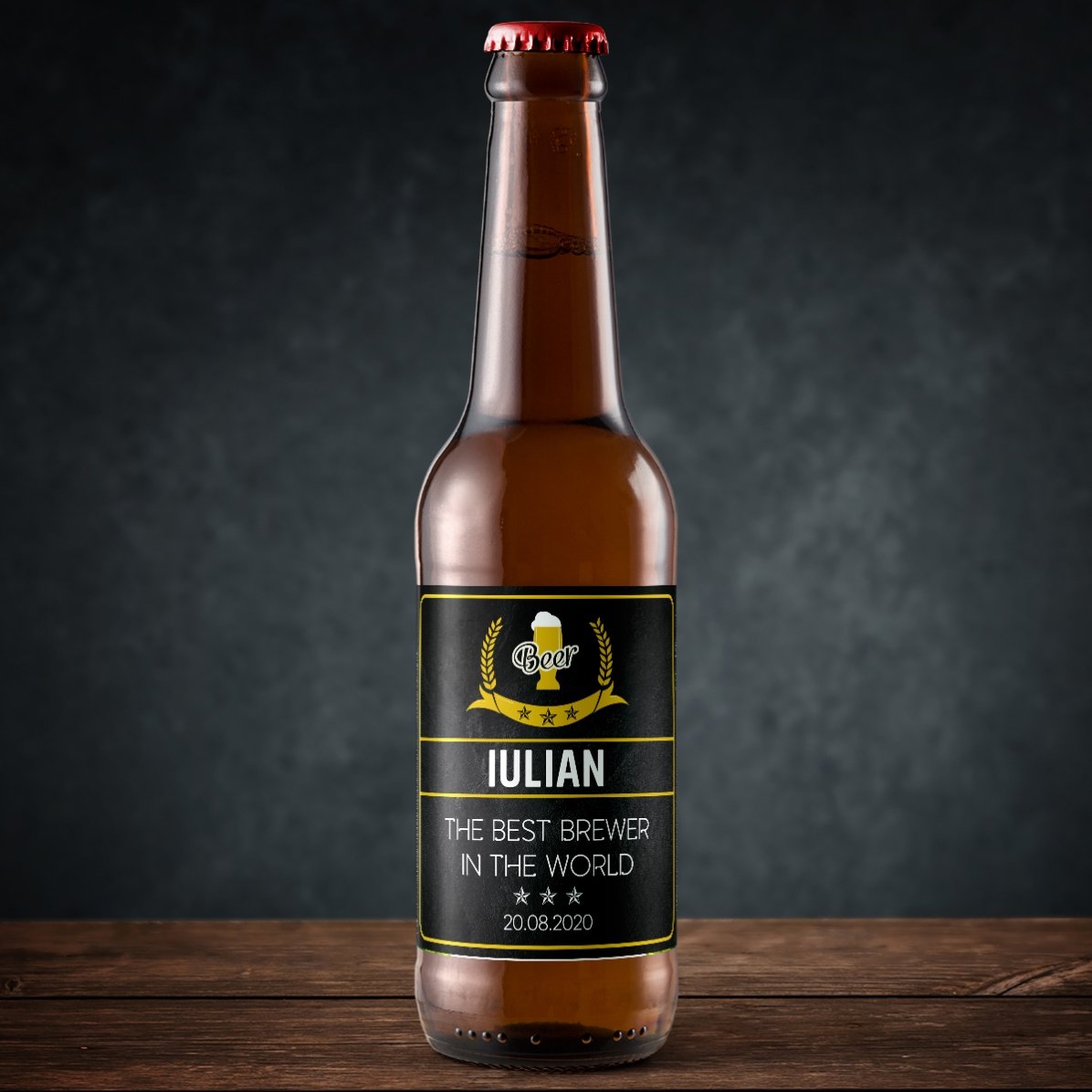 Bier mit individueller Beschriftung – The best brewer