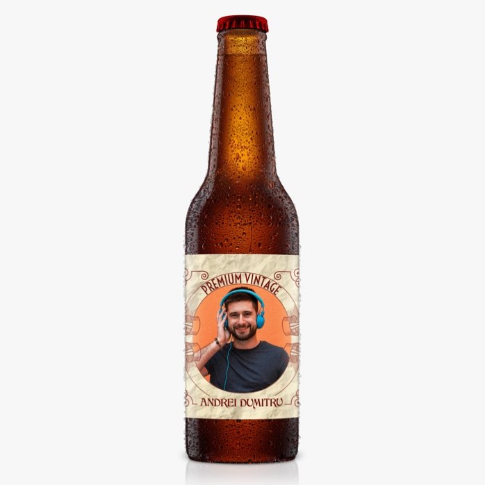 Individuell gestaltetes Bier – Premium Vintage