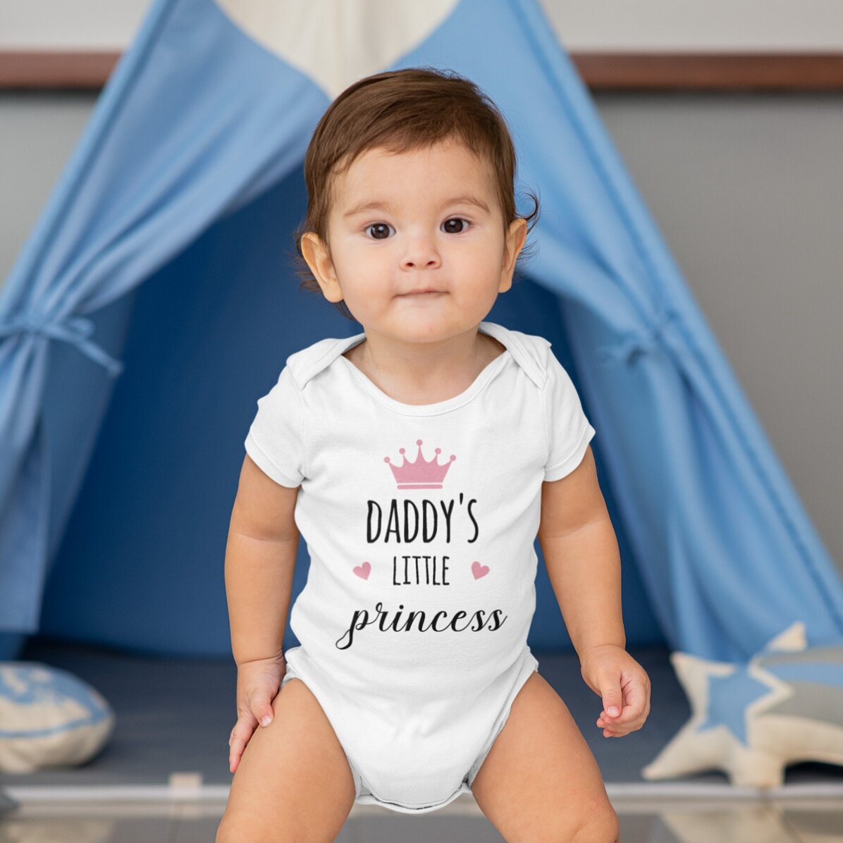 Personalisierter Baby-Body mit Aufdruck – Baby