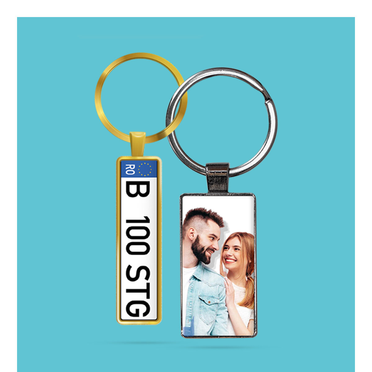 Personalisierte Schlüsselanhänger