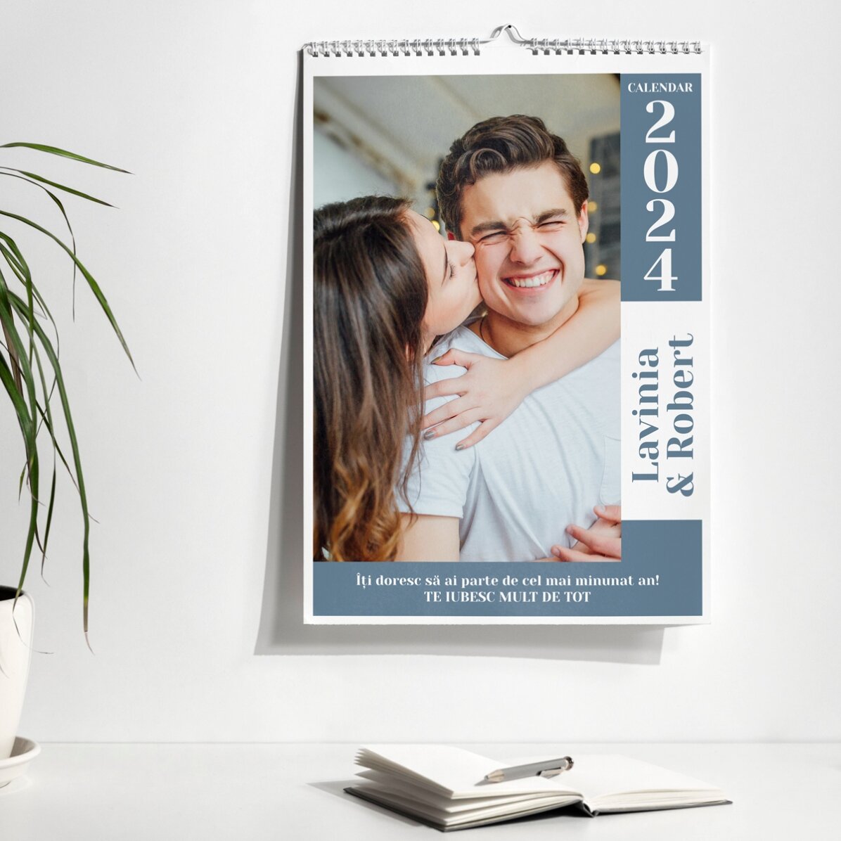 Individuell gestalteter Kalender mit Fotos und Botschaften – Besondere Tage