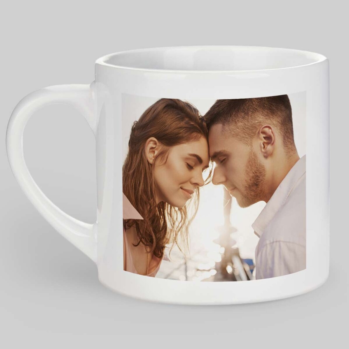 Personalisierte Espressotasse mit 2 Fotos