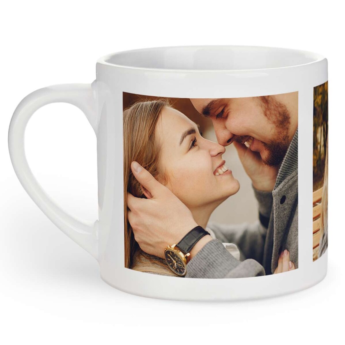 Personalisierte Espressotasse mit 3 Fotos