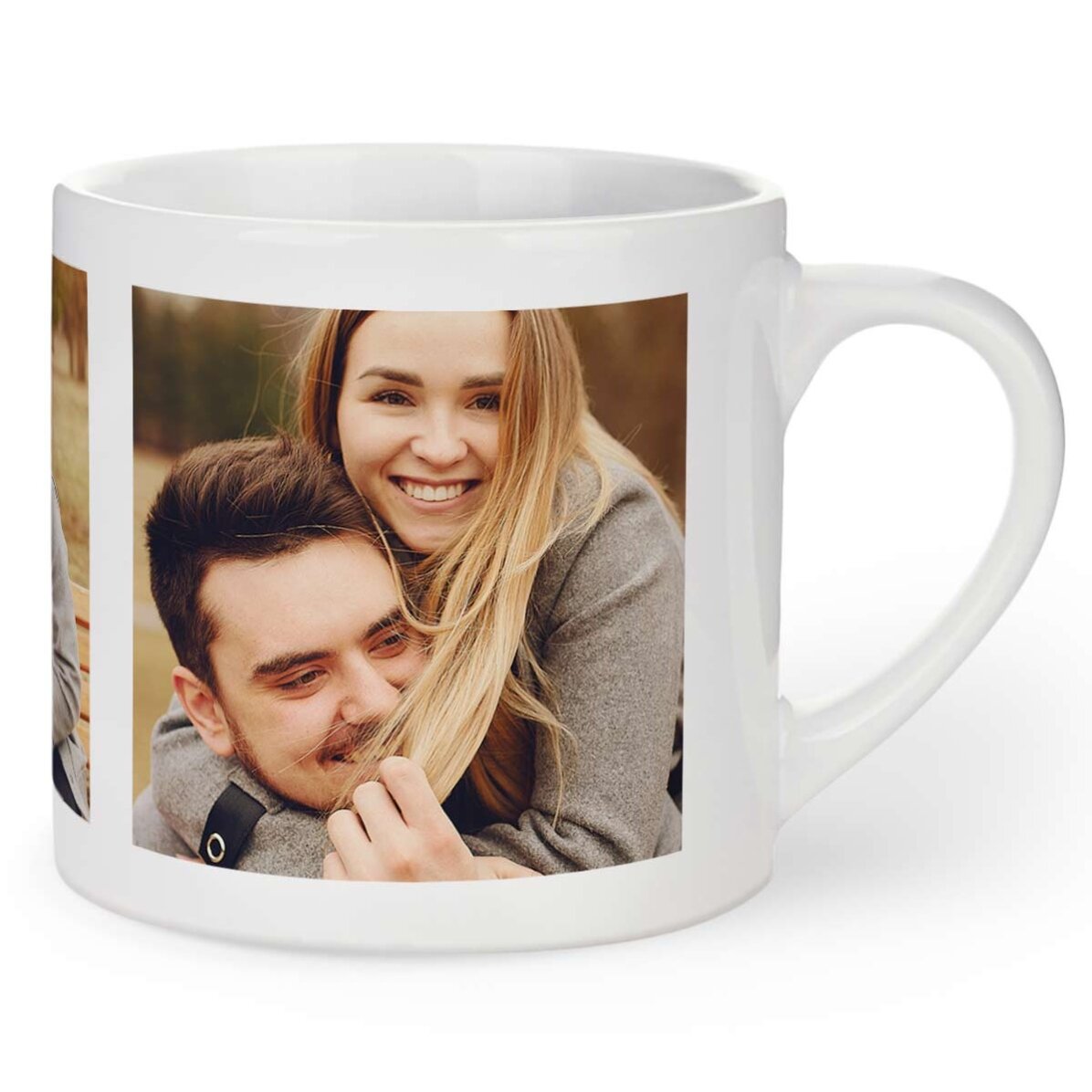 Personalisierte Espressotasse mit 3 Fotos