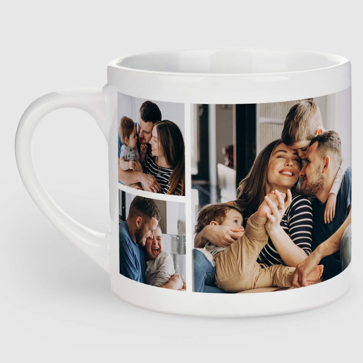 Personalisierte Espressotasse mit 6 Fotos