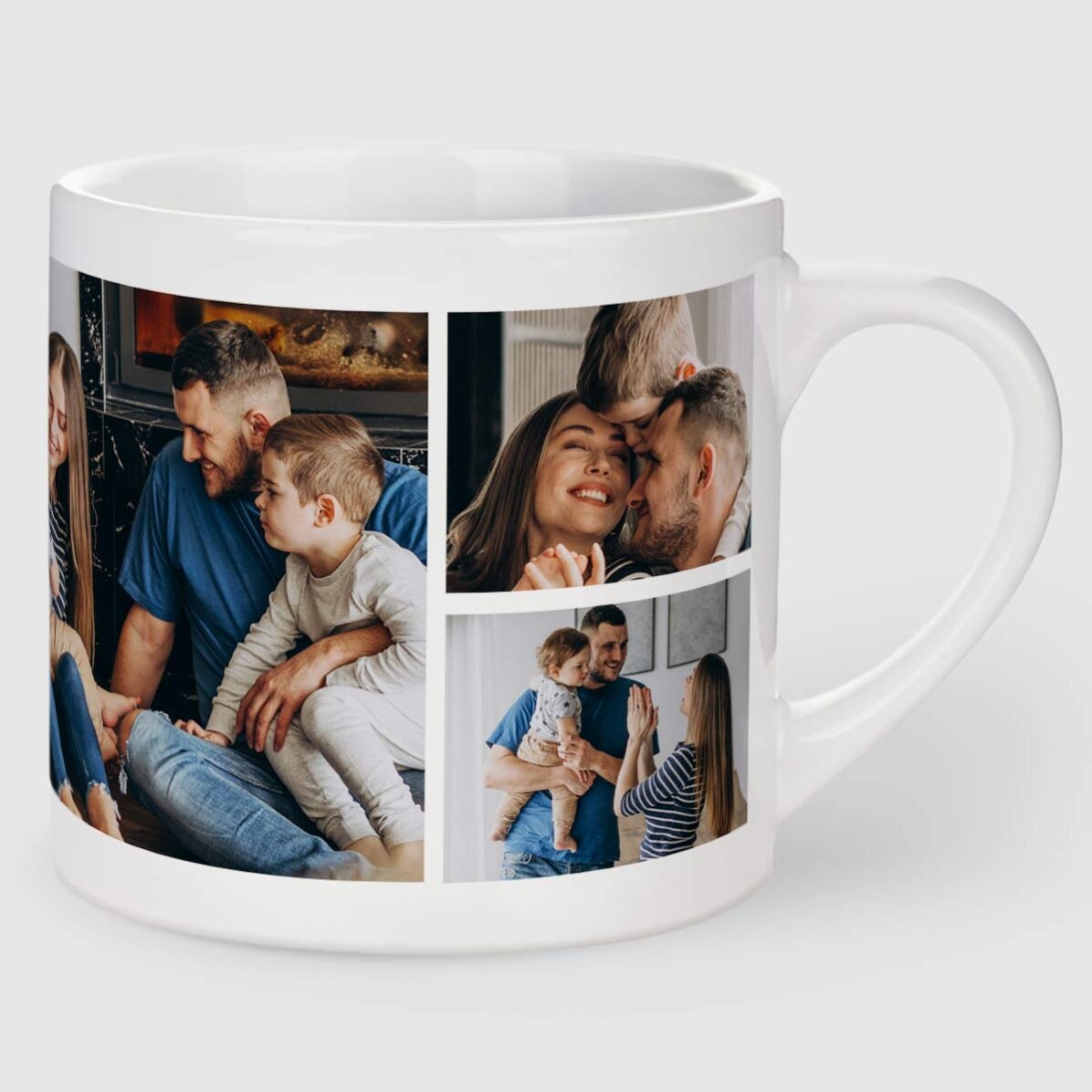 Personalisierte Espressotasse mit 6 Fotos