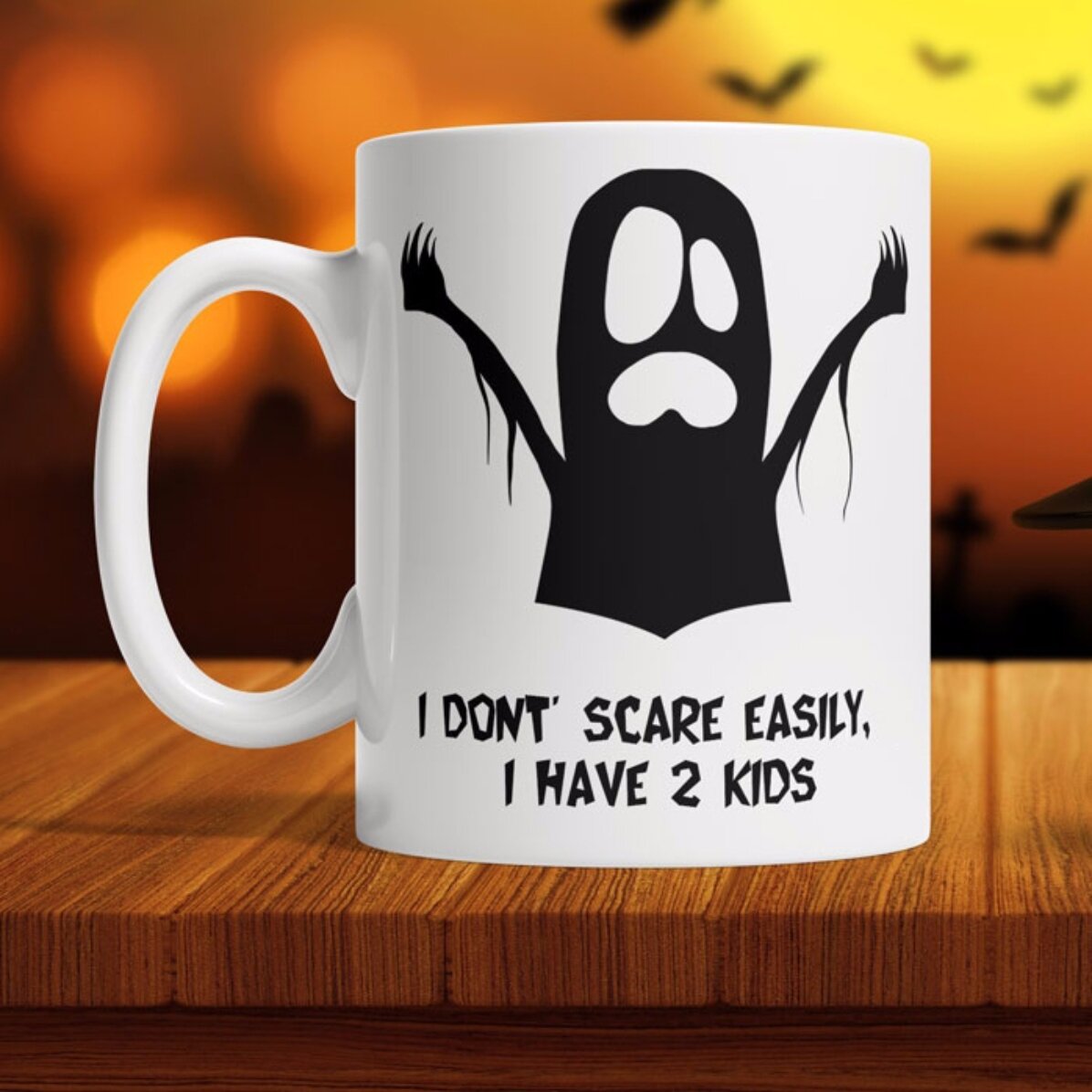 Personalisierter Becher – Ghost