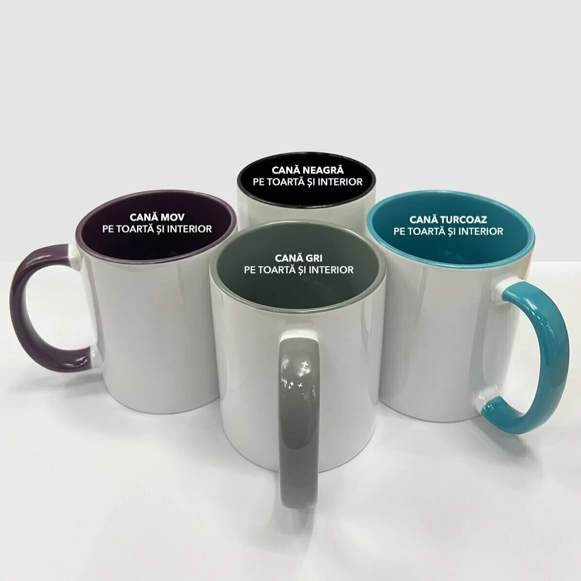 Personalisierter Becher mit Logo und Text – Frohe Ostern!