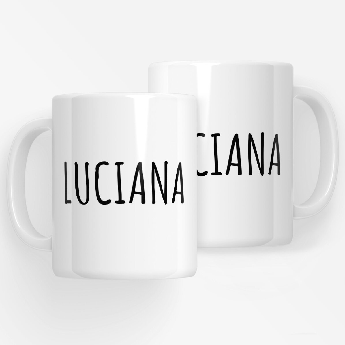 Personalisierte Tasse mit Namen