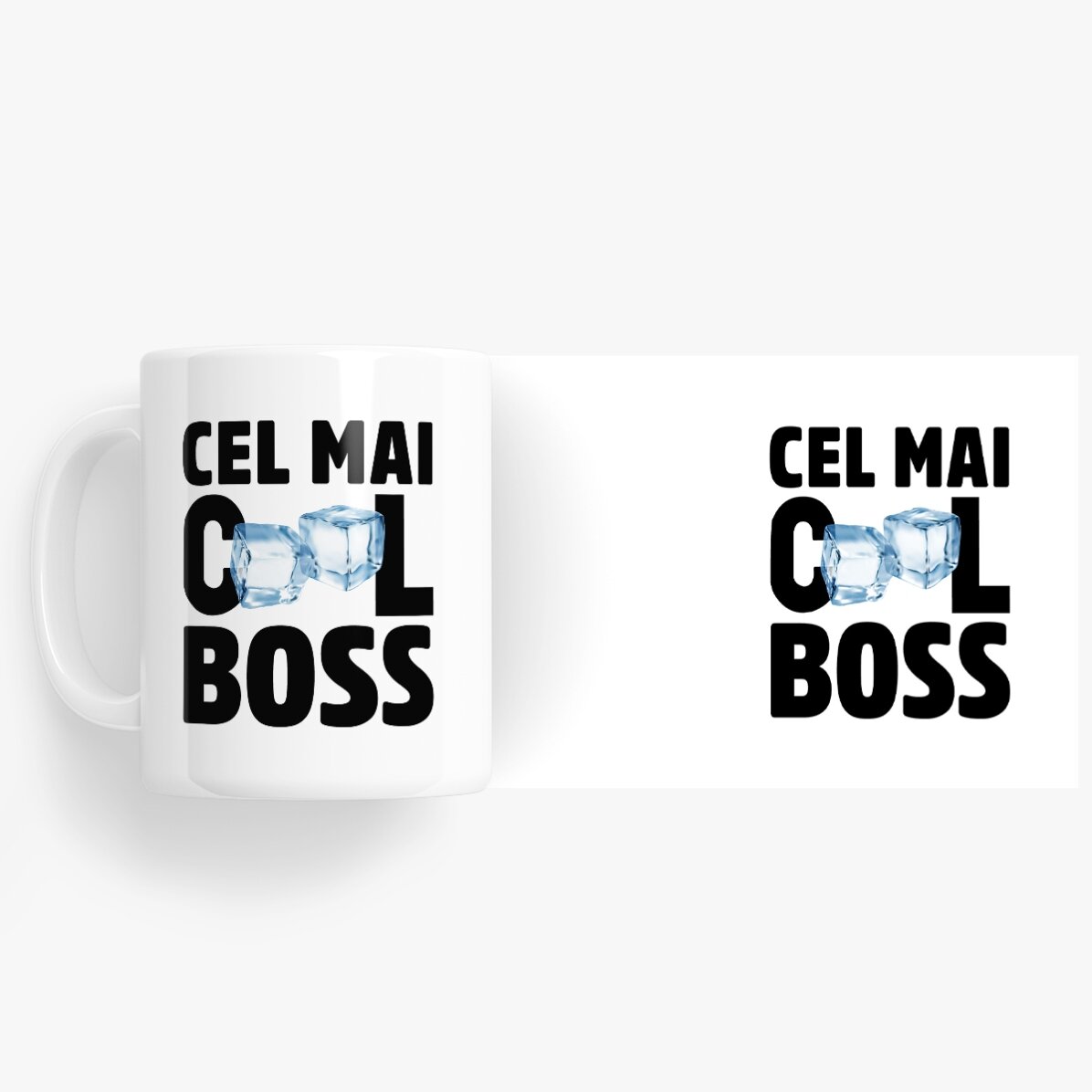 Personalisierter Becher mit Aufdruck – Der coolste Chef