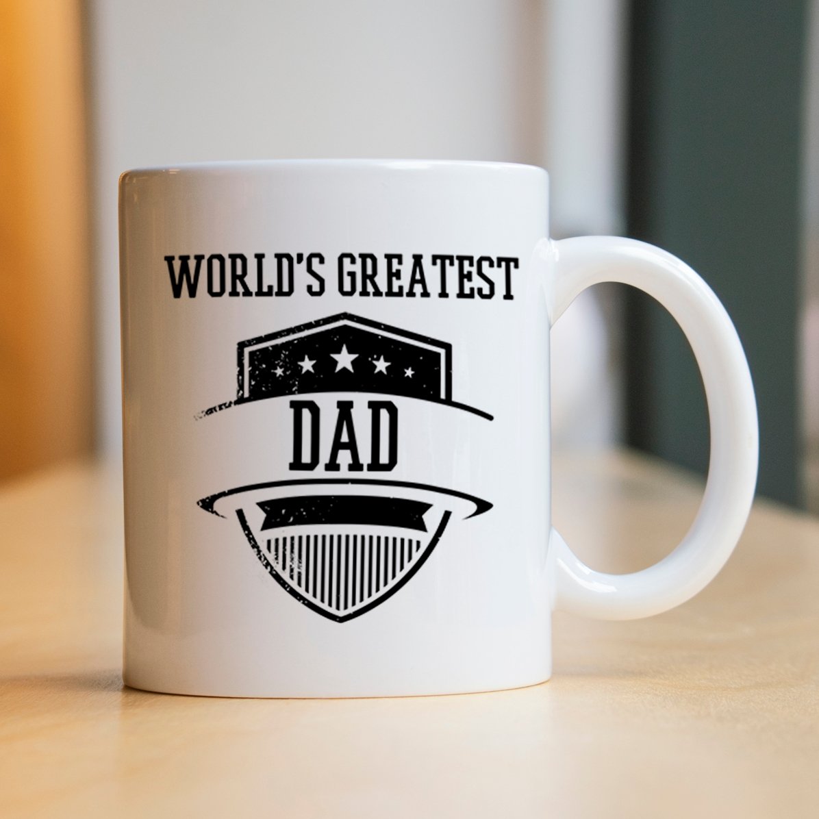 Personalisierte Tasse mit Aufdruck – Greatest Dad