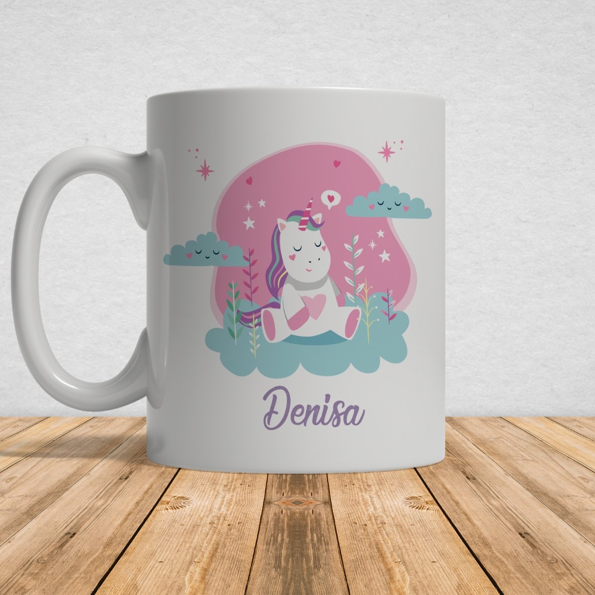 Personalisierter Becher mit Text – Pony