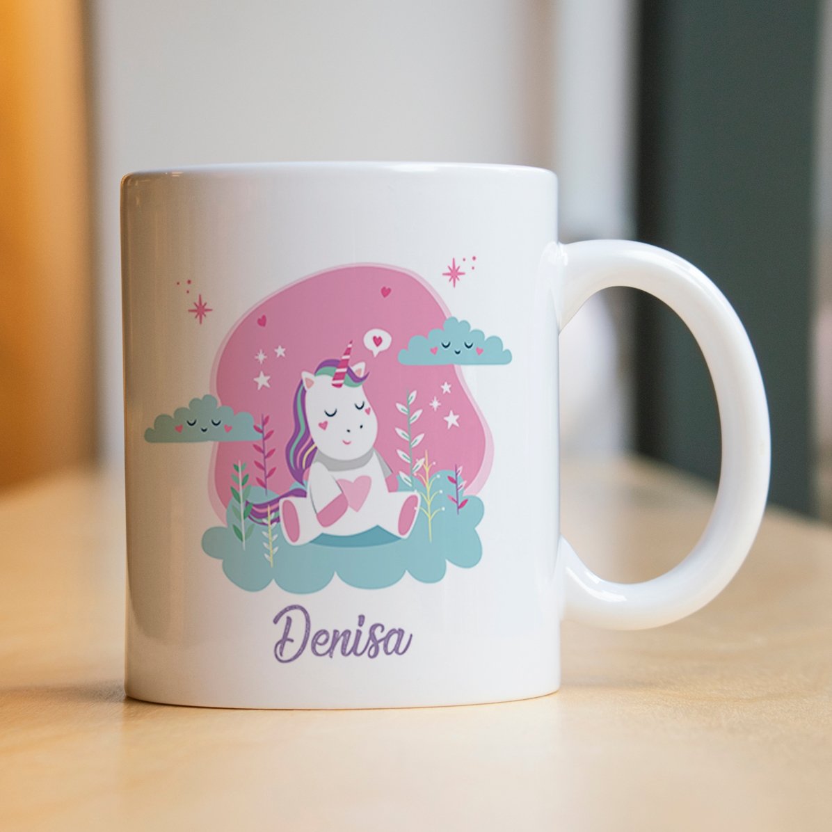 Personalisierter Becher mit Text – Pony