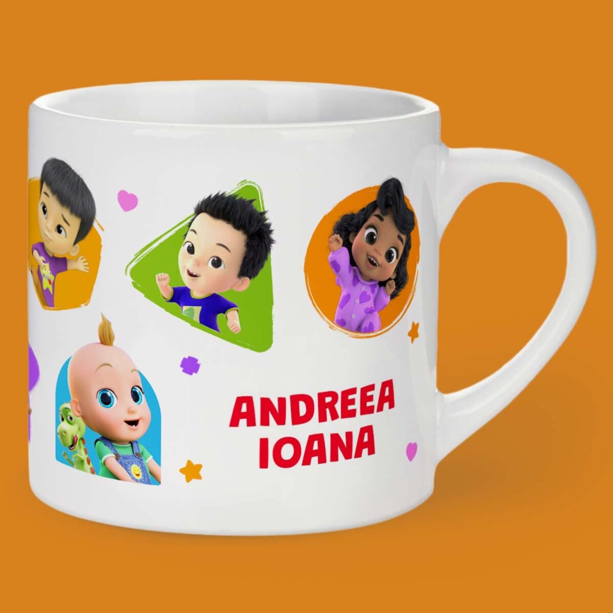 Personalisierter Kinderbecher mit Foto und Namen – TraLaLa