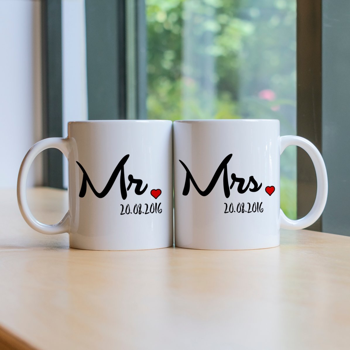 Tassen für Paare – Mrs und Mr