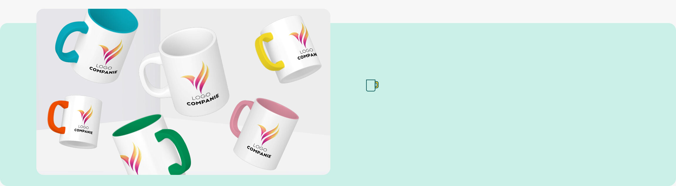 Personalisierte Firmentassen
