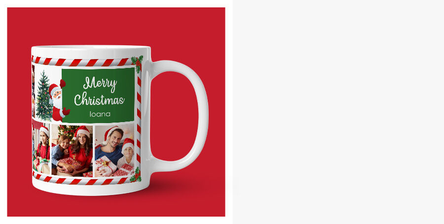 Personalisierte Weihnachtstassen