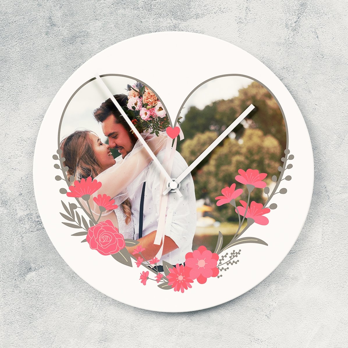 Personalisierte Uhr mit Foto – Loving time!