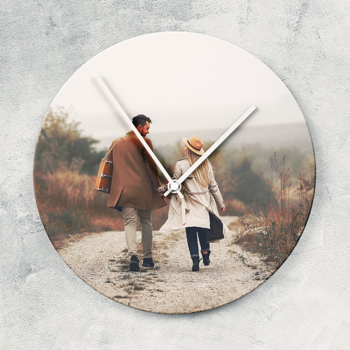 Personalisierte Uhr mit Foto – You & I