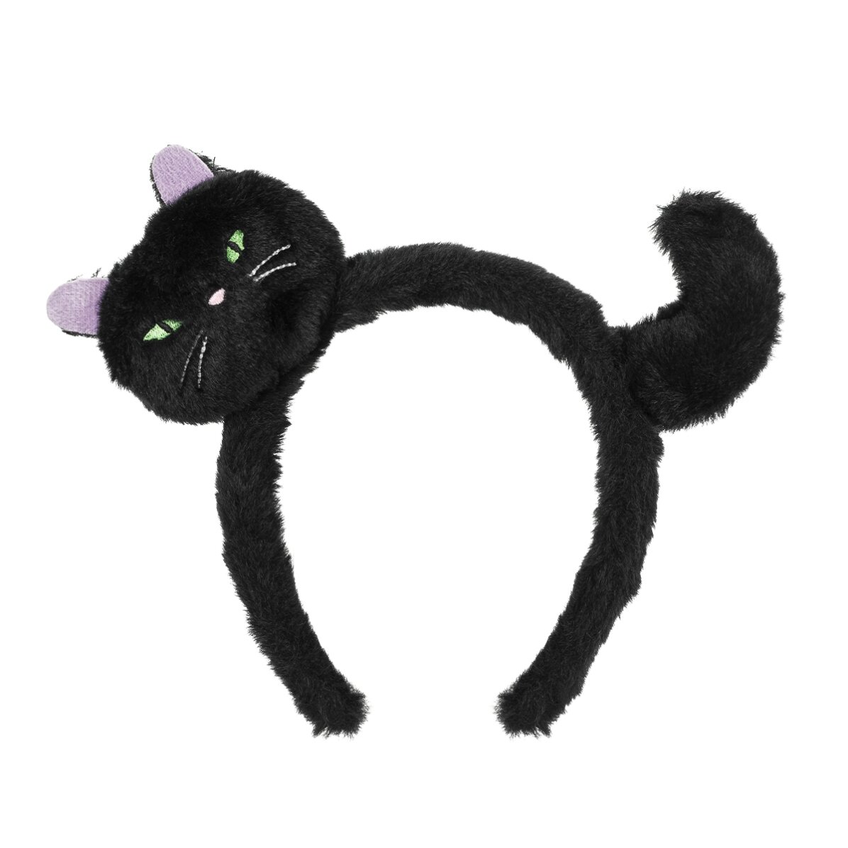 Halloween-Stirnband – Die schwarze Katze