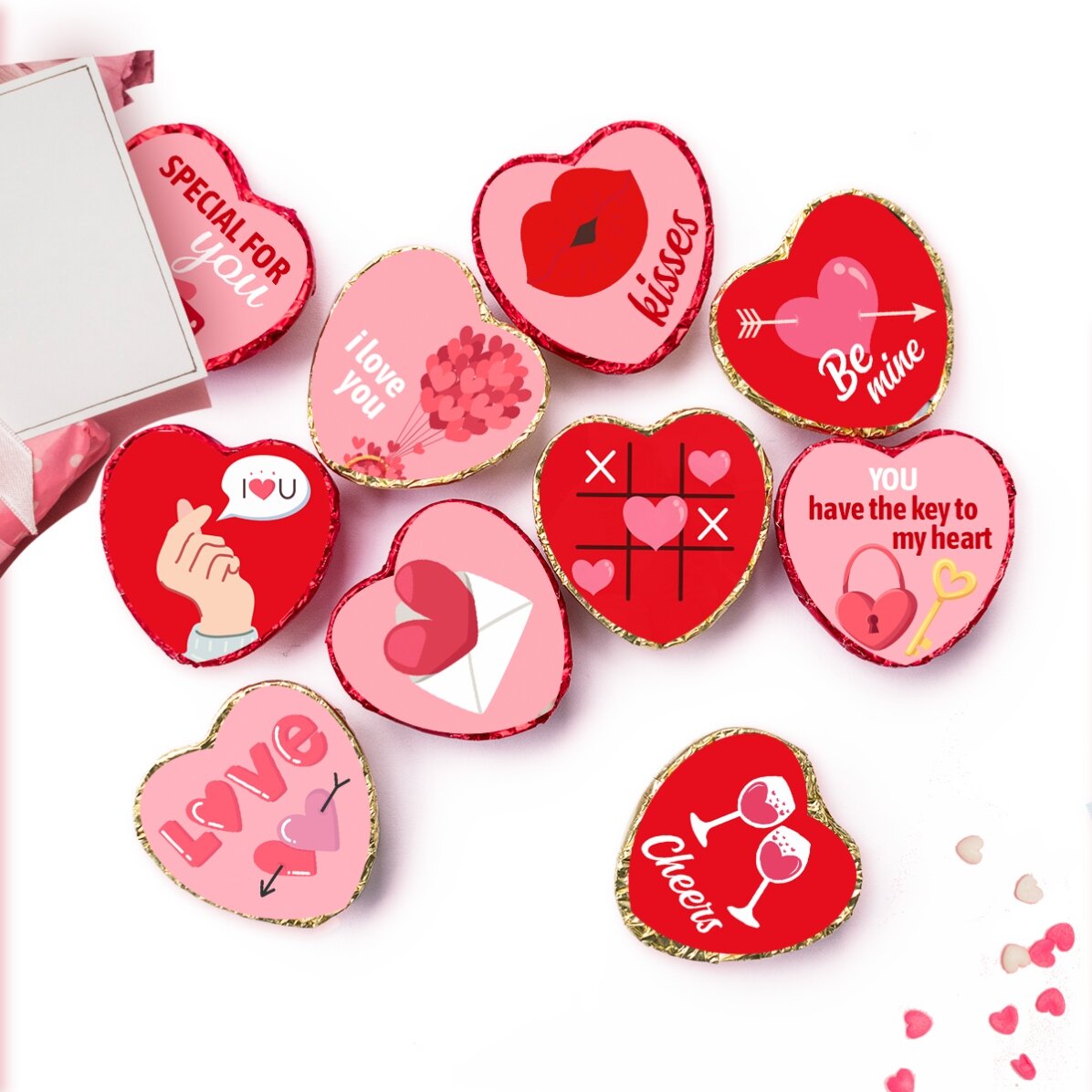 Geschenkbox zum Valentinstag – Ich liebe dich