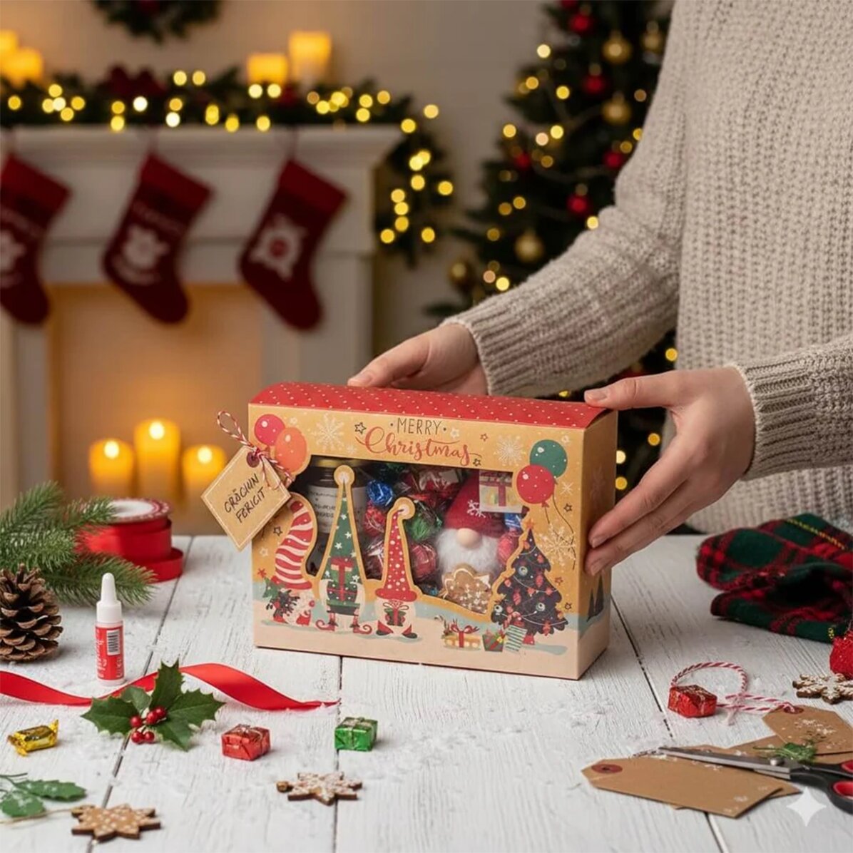 Geschenkbox – Elfen