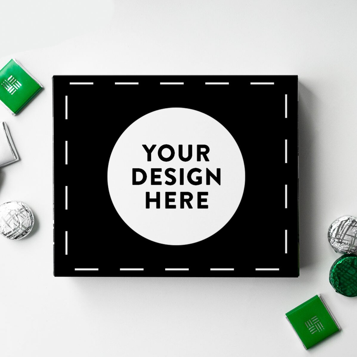 Personalised box of sweets with your own design