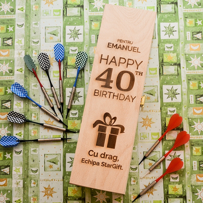 Personalisierte Weinkiste – Geburtstagsgeschenk
