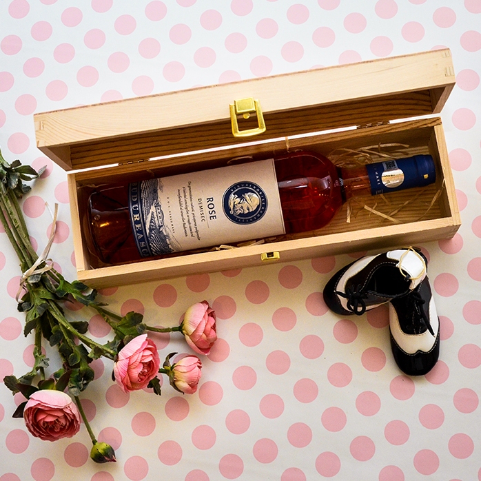 Personalisierte Weinkiste – „Just Married“
