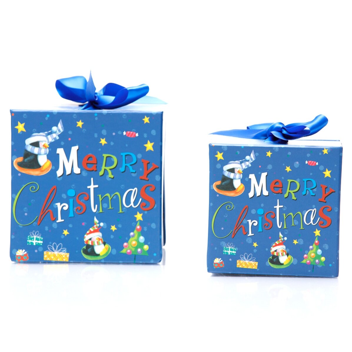 Weihnachtsgeschenkbox – Modell „Bunte Geschenke“