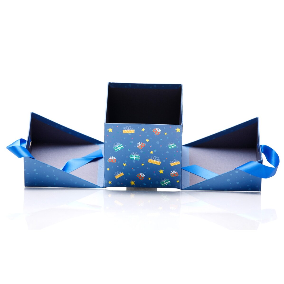 Weihnachtsgeschenkbox – Modell „Bunte Geschenke“