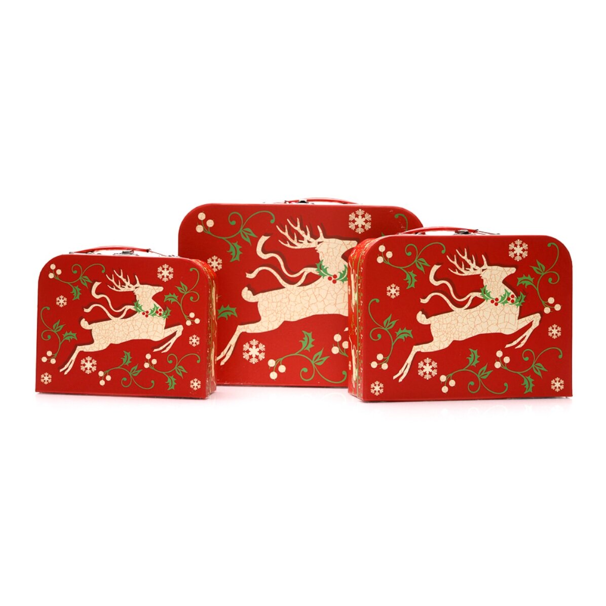 Weihnachtsgeschenkbox – Rentier-Motiv