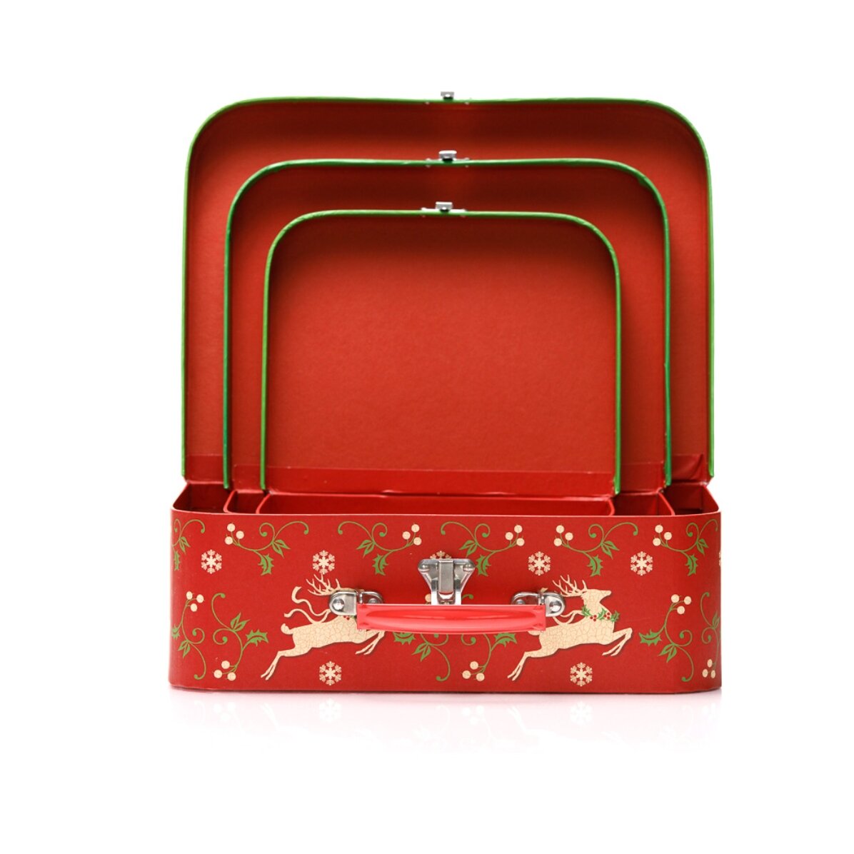Weihnachtsgeschenkbox – Rentier-Motiv