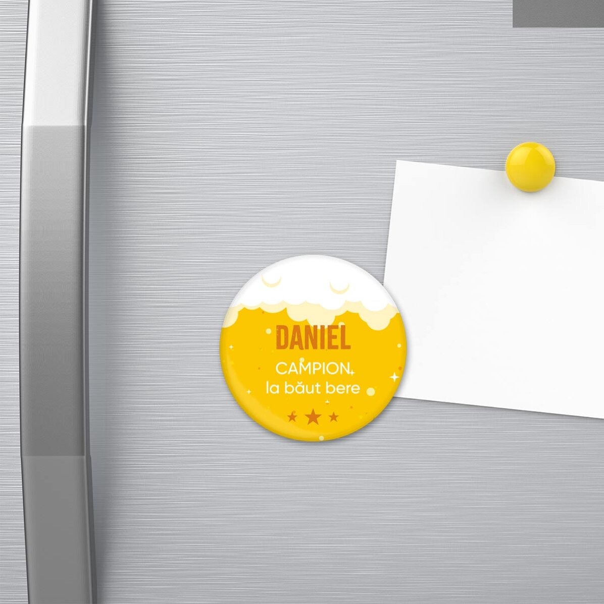 Flaschenöffner mit Magnet, individuell mit Text bedruckt – Campion