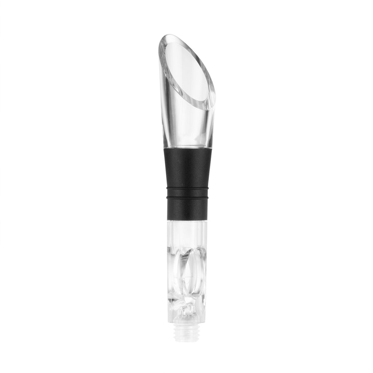 Device with aerator for cooling wine