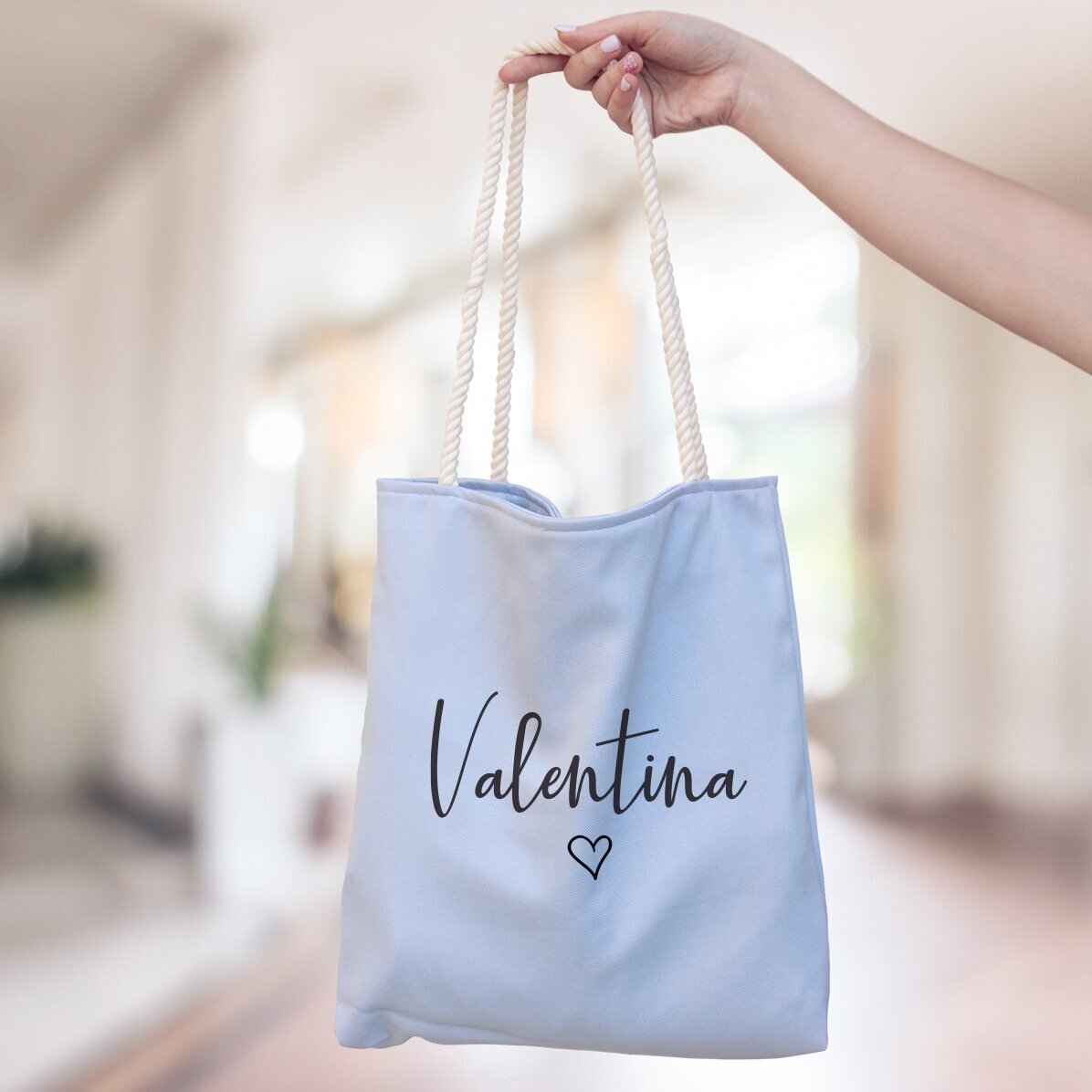 Personalisierte Tasche mit Namen