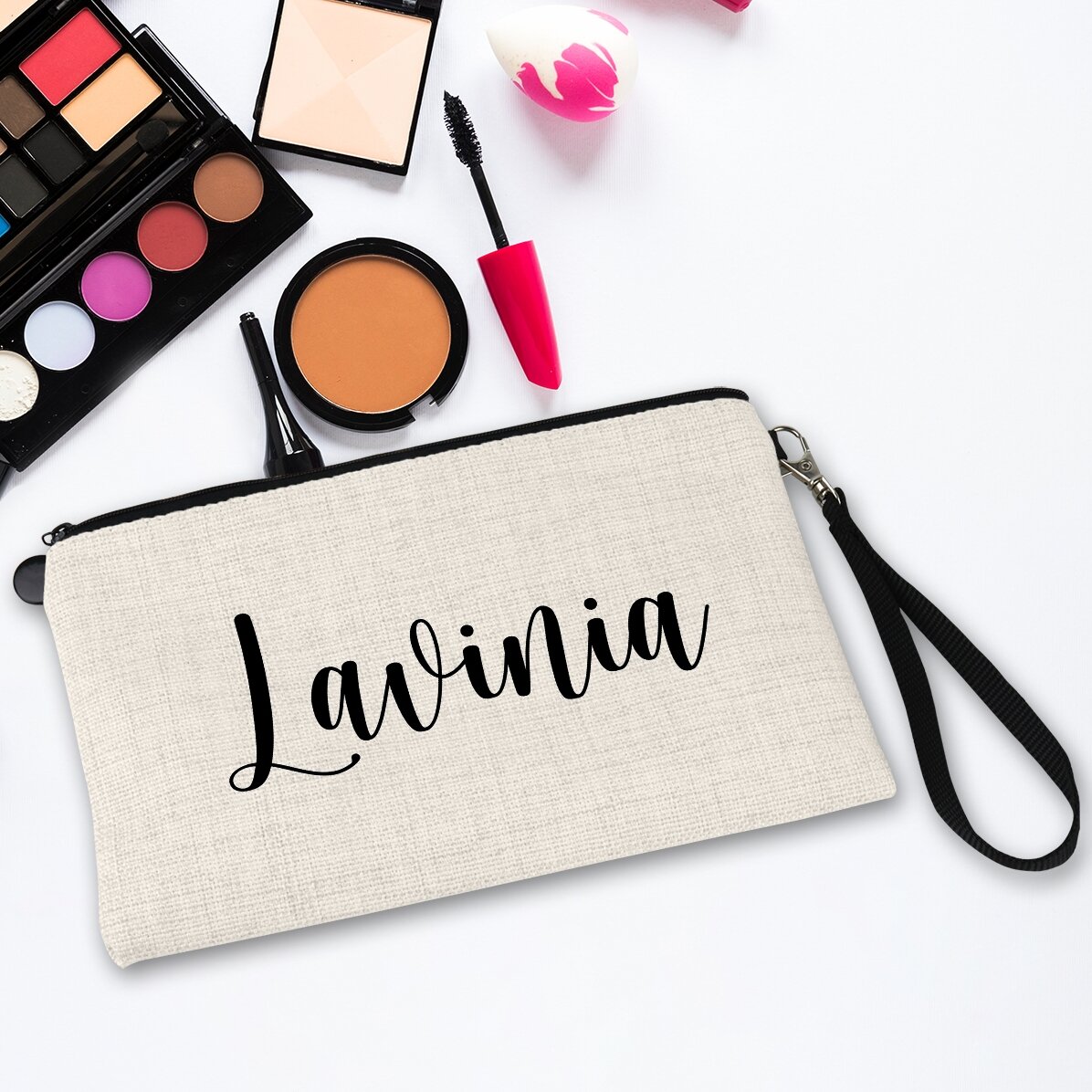 Personalisierte Kosmetiktasche mit Namen