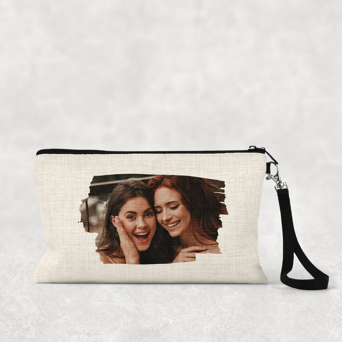 Personalisierte Kosmetiktasche mit einem Foto – Brush