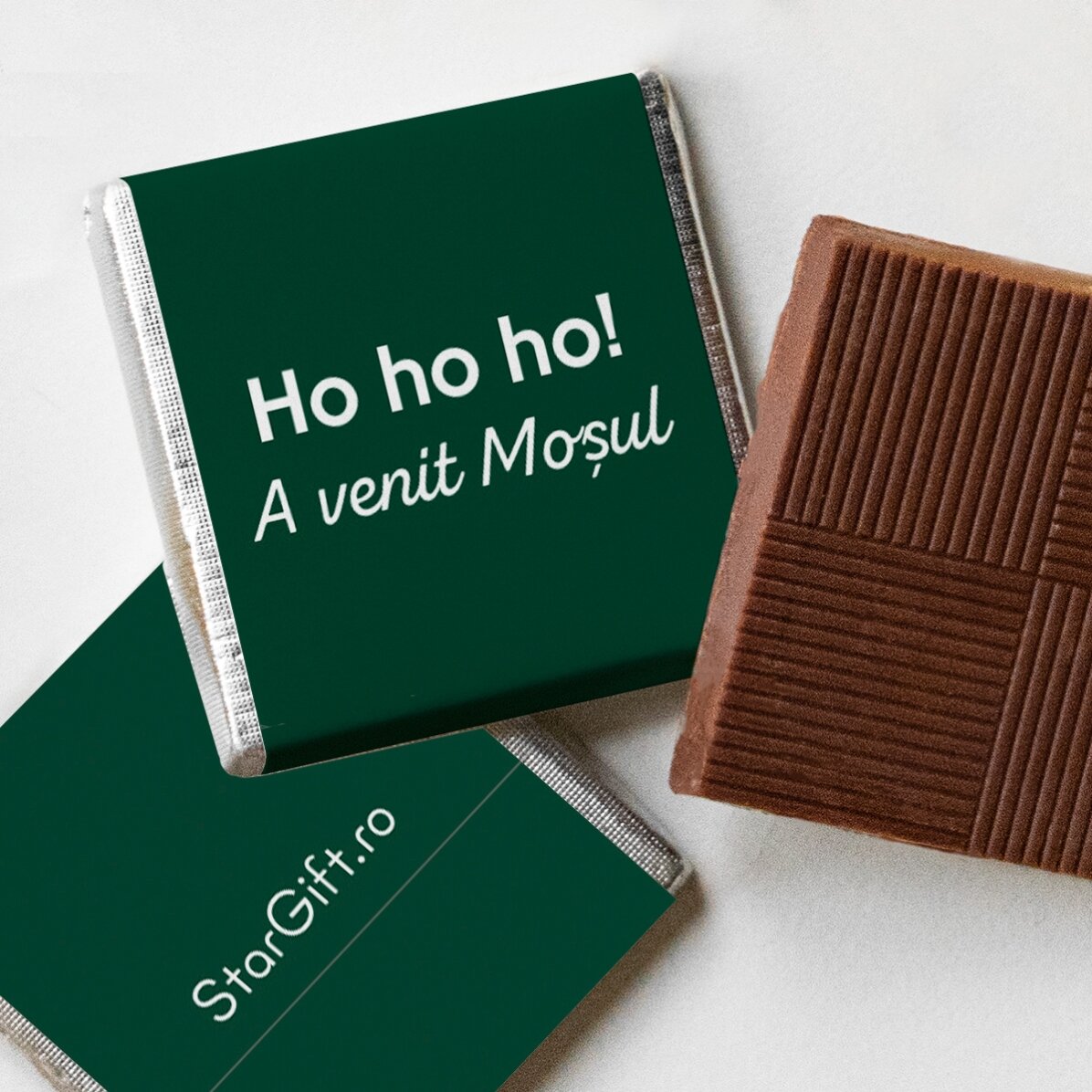 Kugel mit 10 personalisierten Mini-Pralinen mit Text