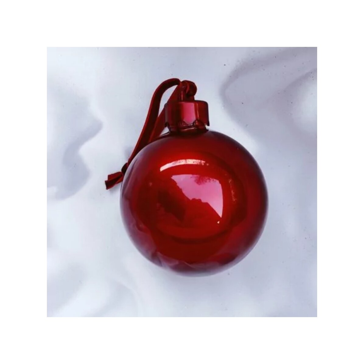 Individuell gestaltete Weihnachtskugel