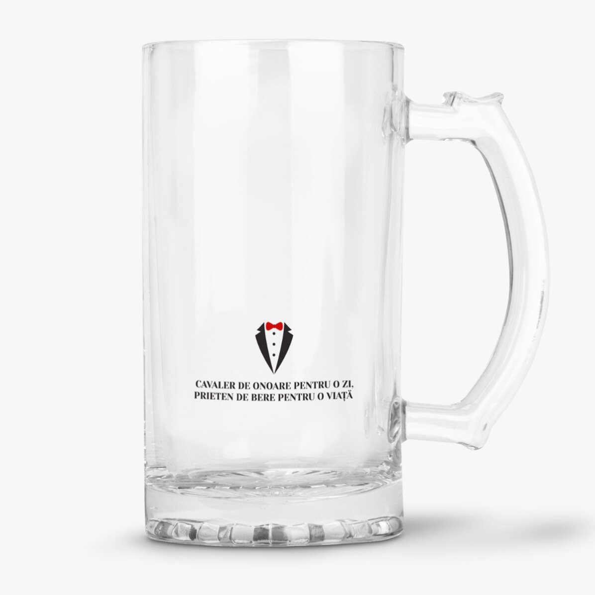 Personalisierter Bierkrug mit Text – Ritter