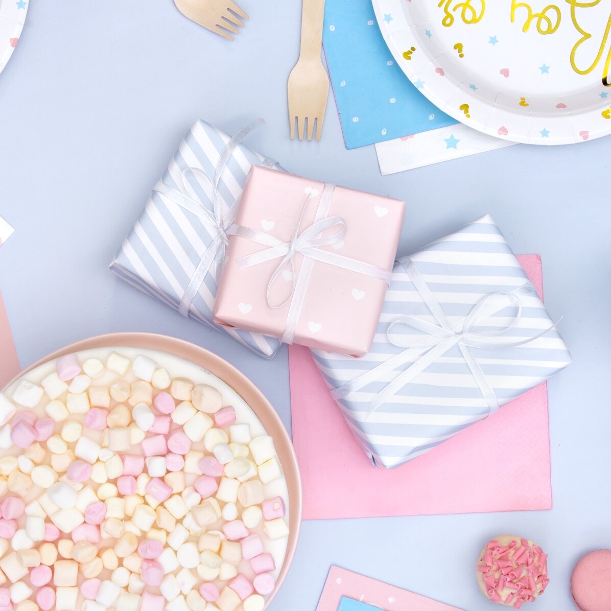 Geschenkpapier – bunte Mischung