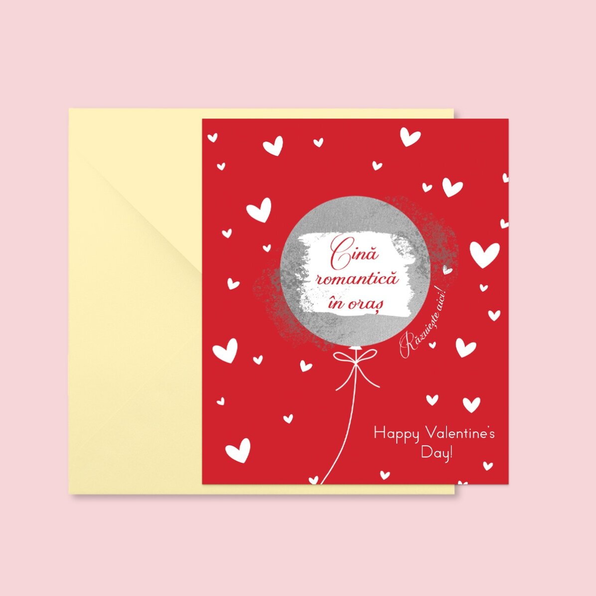 Abkratzbarer Magnet, 10 x 12 cm, individuell mit dem Text „Love“ gestaltet