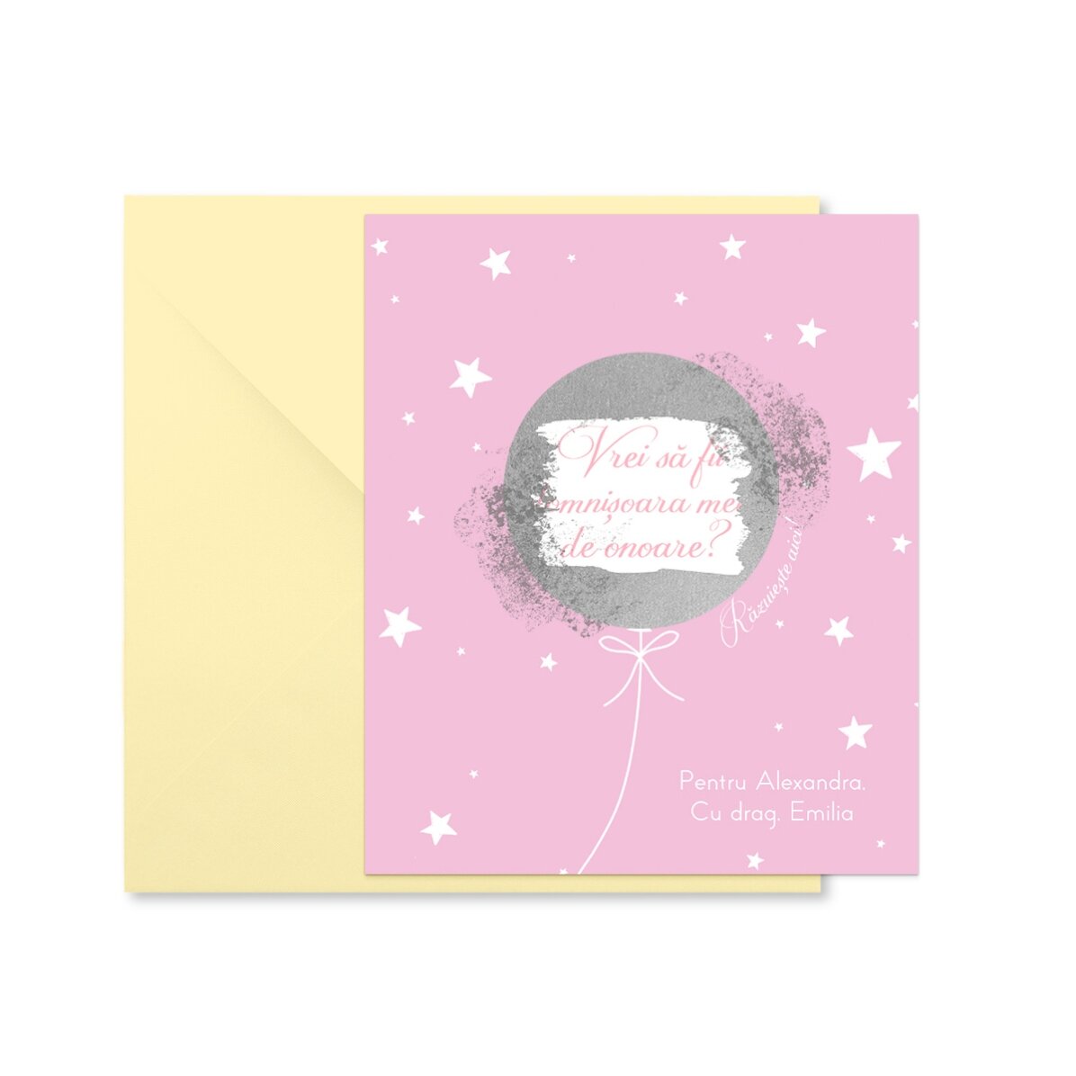 Abkratzbarer Magnet, 10 x 12 cm, individuell mit Text gestaltbar – Surpriza