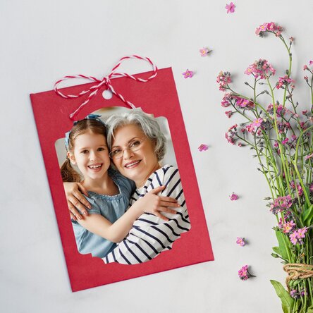 Personalised plantable Martisor with a photo