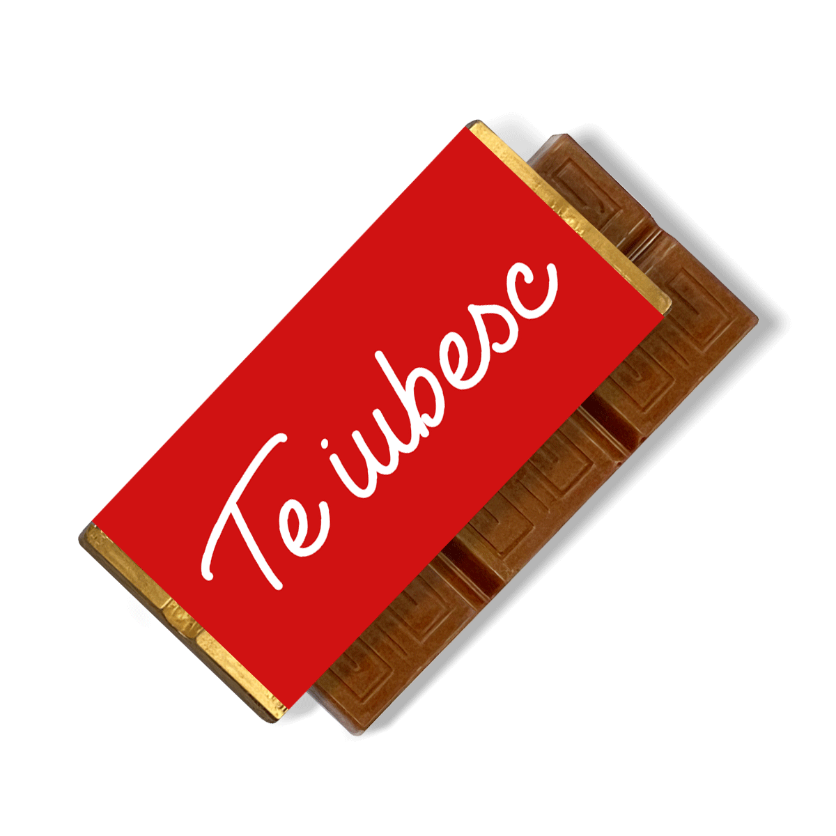 Personalisierte Mini-Schokoladentafel mit Botschaft
