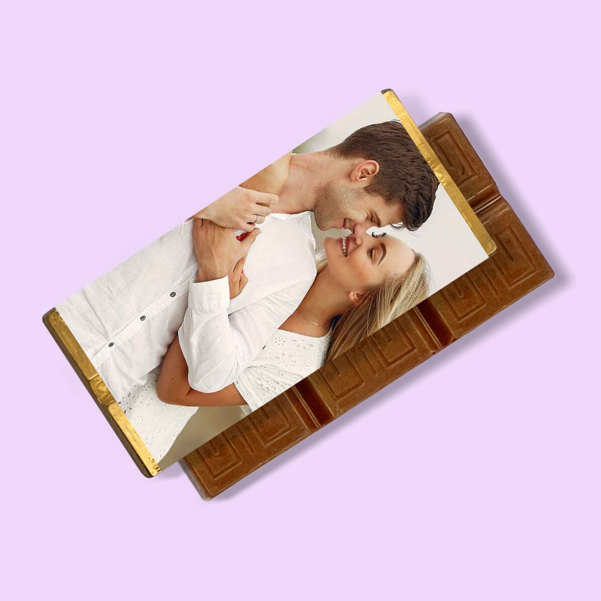 Personalisierte Mini-Schokoladentafel mit einem Foto