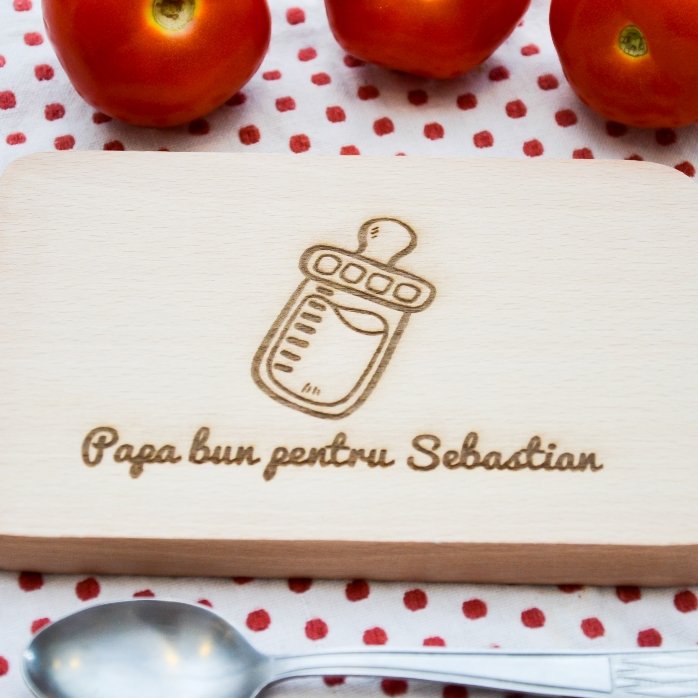 Individuell gestalteter Mini-Zerkleinerer – Babyflasche