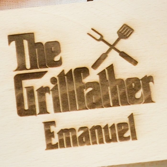 Individuell gestalteter Mini-Zerkleinerer – The Grillfather